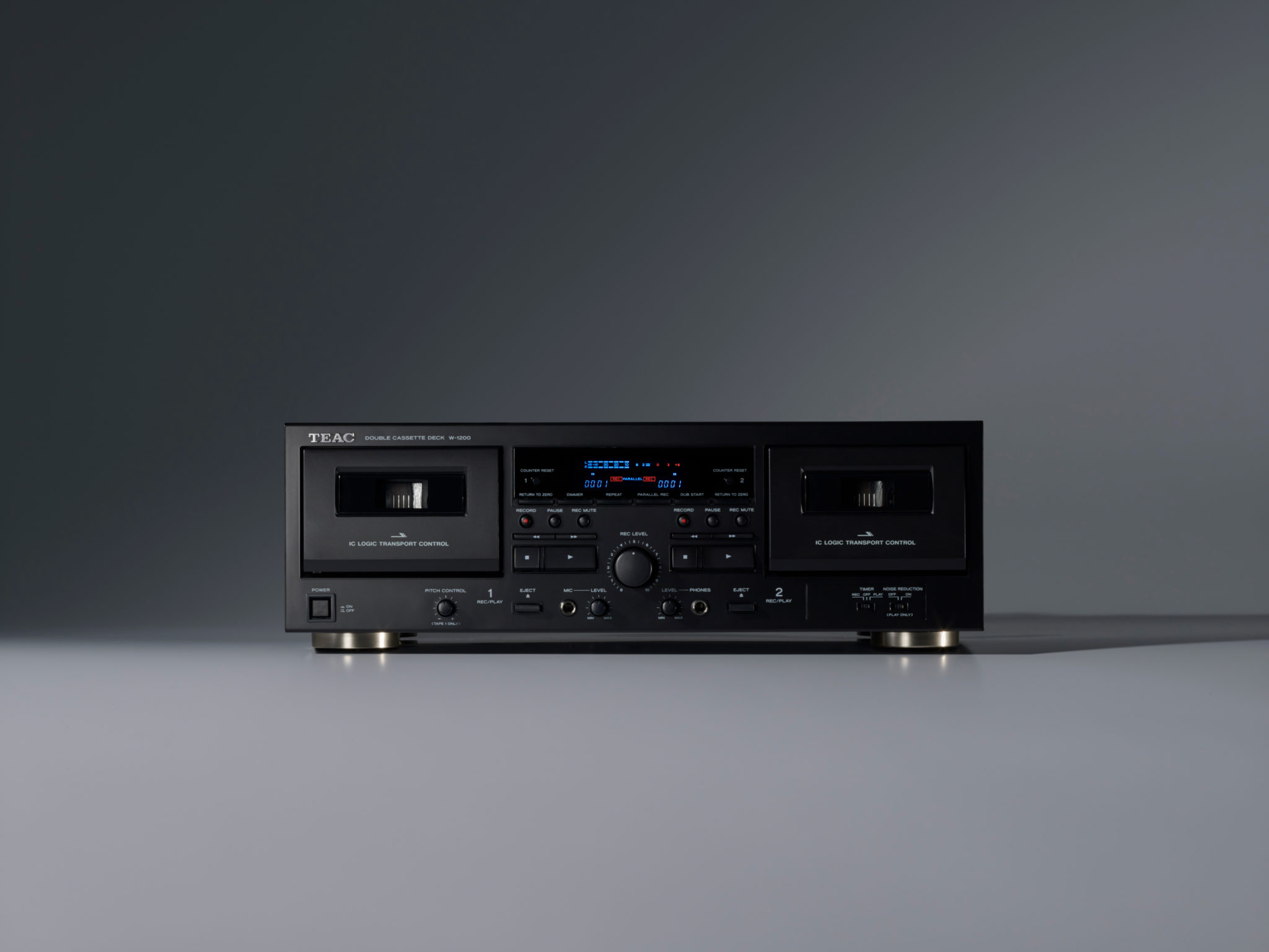 TEAC W-1200 - Registratore a doppia cassetta super moderno! ·